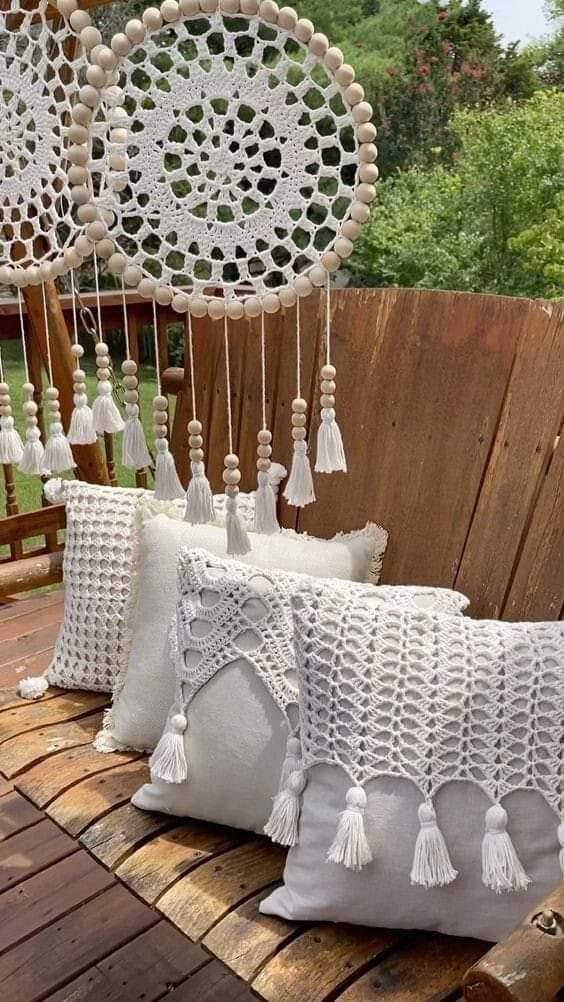 Pièce décorative Crochet (30cm)